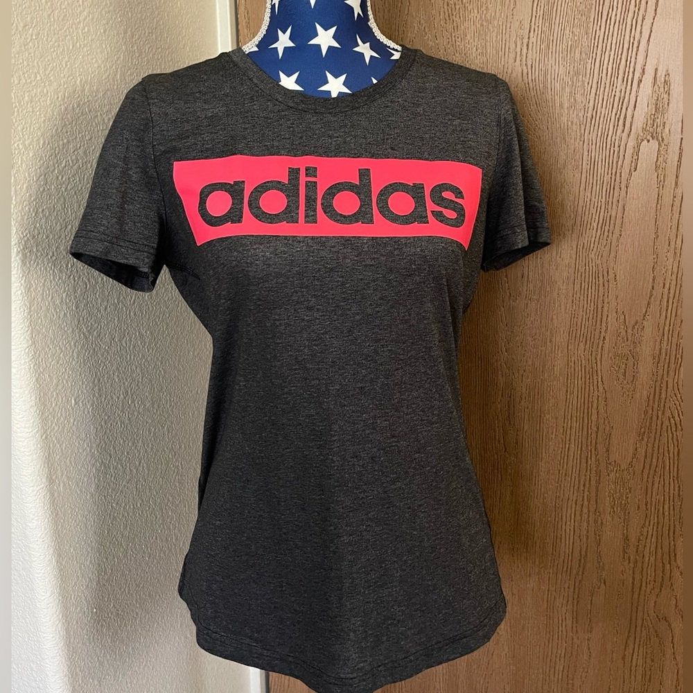 Adidas Gray Athletic Shirt